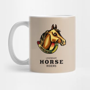 Legendary Vintage Horse Riders Mug